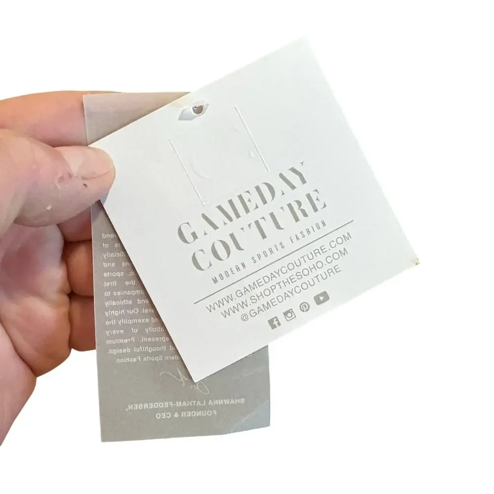 NWT Florida St. Seminoles Gameday Couture Heather Gray Women’s Long Sleeve Shirt - Picture 4 of 5